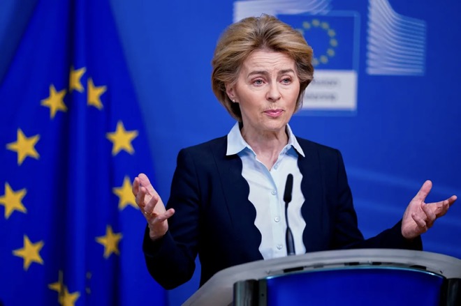 Chủ tịch Ủy ban châu Âu&nbsp;Ursula von der Leyen đề xuất các nước thành viên EU giảm 15% mức sử dụng khí đốt.
