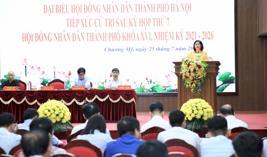 Cùng dự có đại diện lãnh đạo Ủy ban Mặt trận Tổ quốc Việt Nam thành phố Hà Nội và các sở, ngành của thành phố.