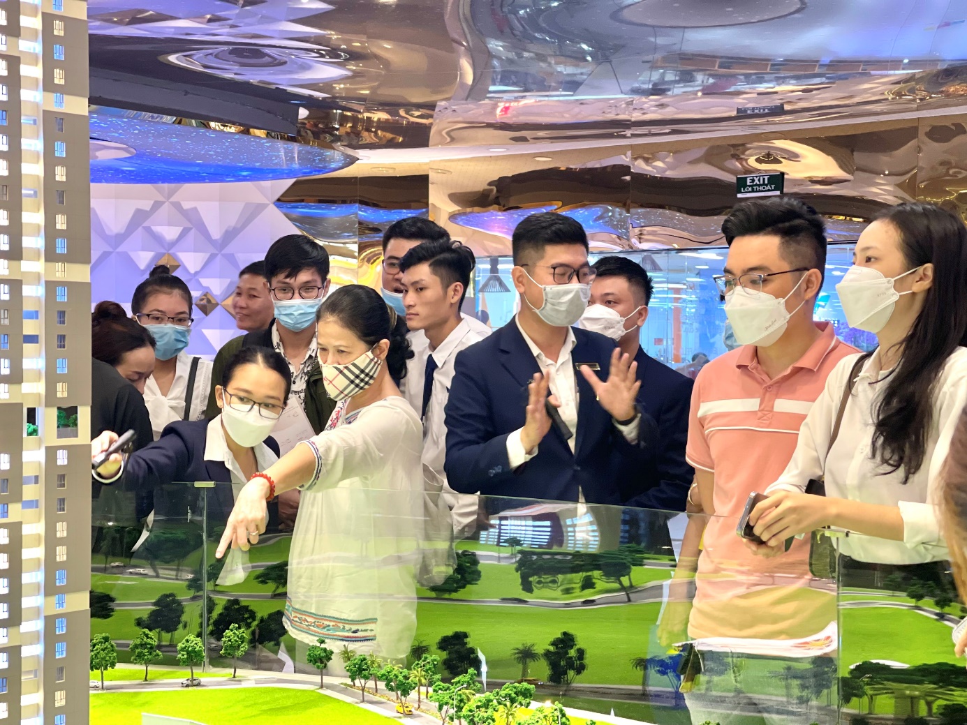 Dự án thu hút nhiều khách hàng quan tâm