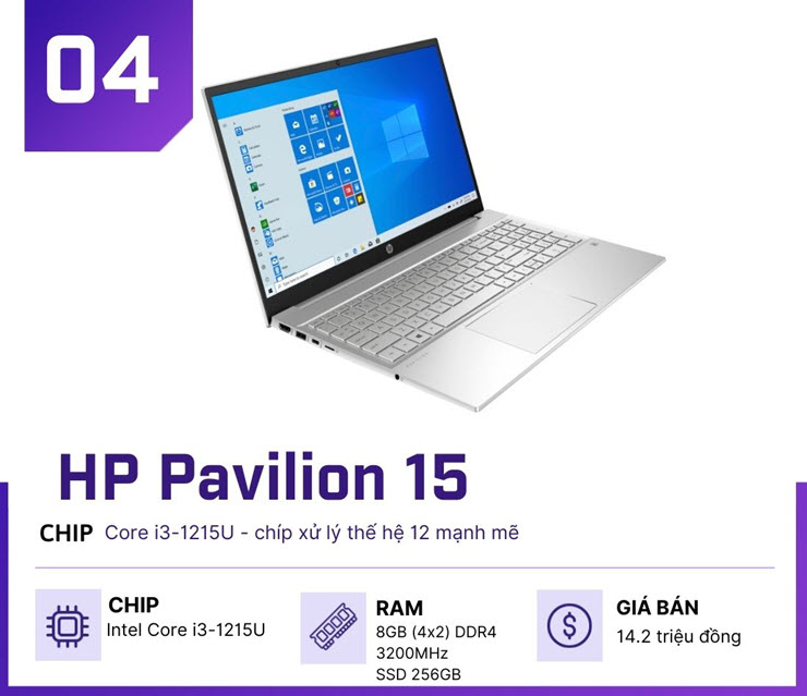 Top những laptop văn phòng có hiệu năng mượt nhất - 5