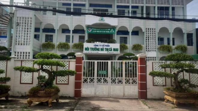 Công ty CP Môi trường - Đô thị Cà Mau.