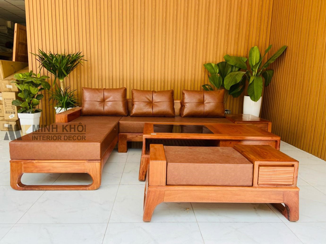 Địa chỉ bán sofa gỗ, bàn ghế gỗ phòng khách uy tín chất lượng - 2