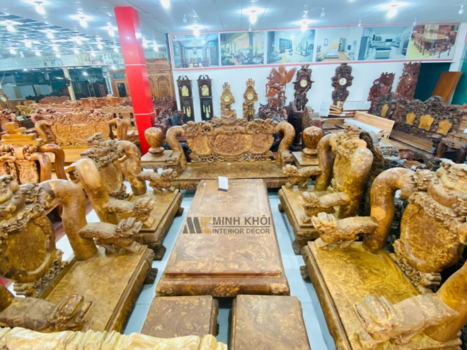 Địa chỉ bán sofa gỗ, bàn ghế gỗ phòng khách uy tín chất lượng - 4