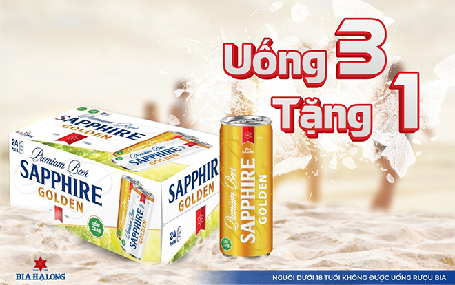 Bia low-carb thế hệ mới Sapphire Golden: Tự tin tận hưởng từng khoảnh khắc - 4