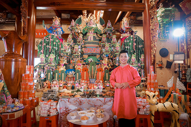 Cậu đồng Khang rất tích cực trong các hoạt động từ thiện