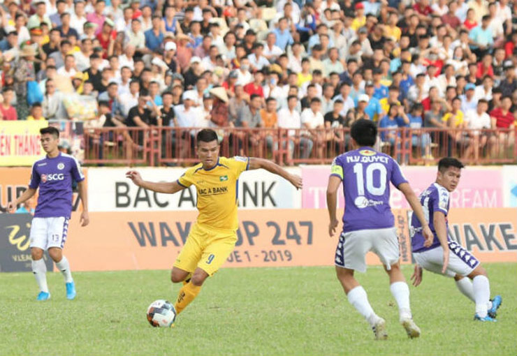 Hà Nội không được phép thua SLNA ở sân nhà Hàng Đẫy nếu muốn tiếp tục giữ ngôi đầu bảng ở vòng 10 V-League