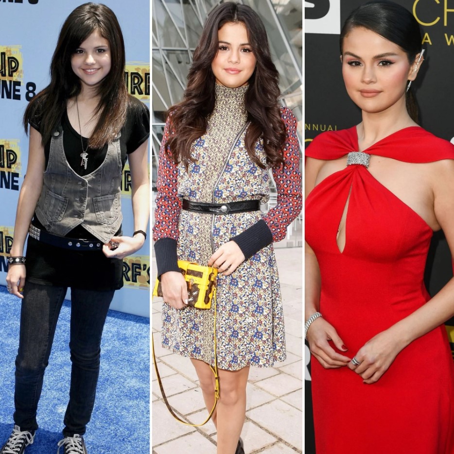 Selena Gomez wears a Versace dress for her 30th - 5th birthday
