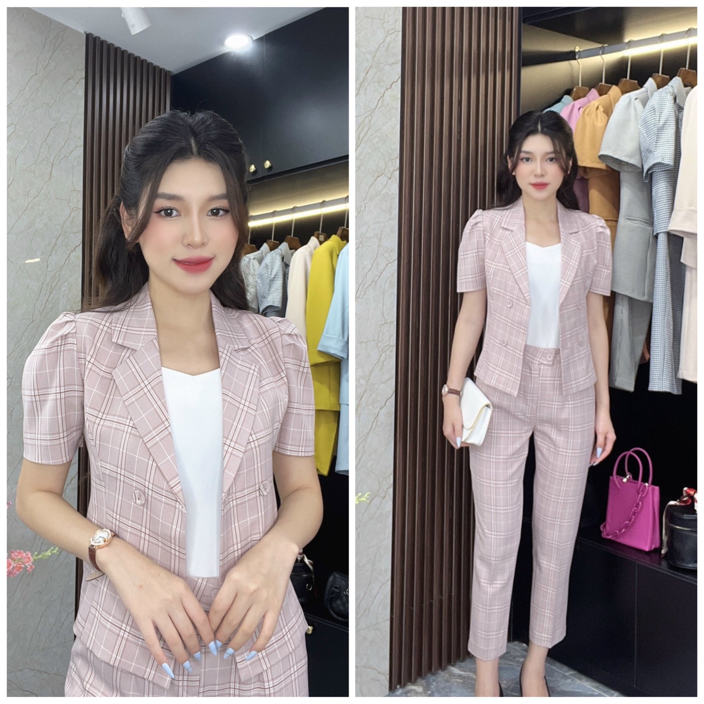 Sải bước với phong cách vest, blazer