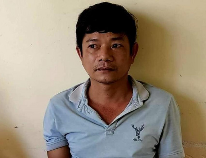 Huỳnh Công Minh bị bắt giữ Ảnh CA