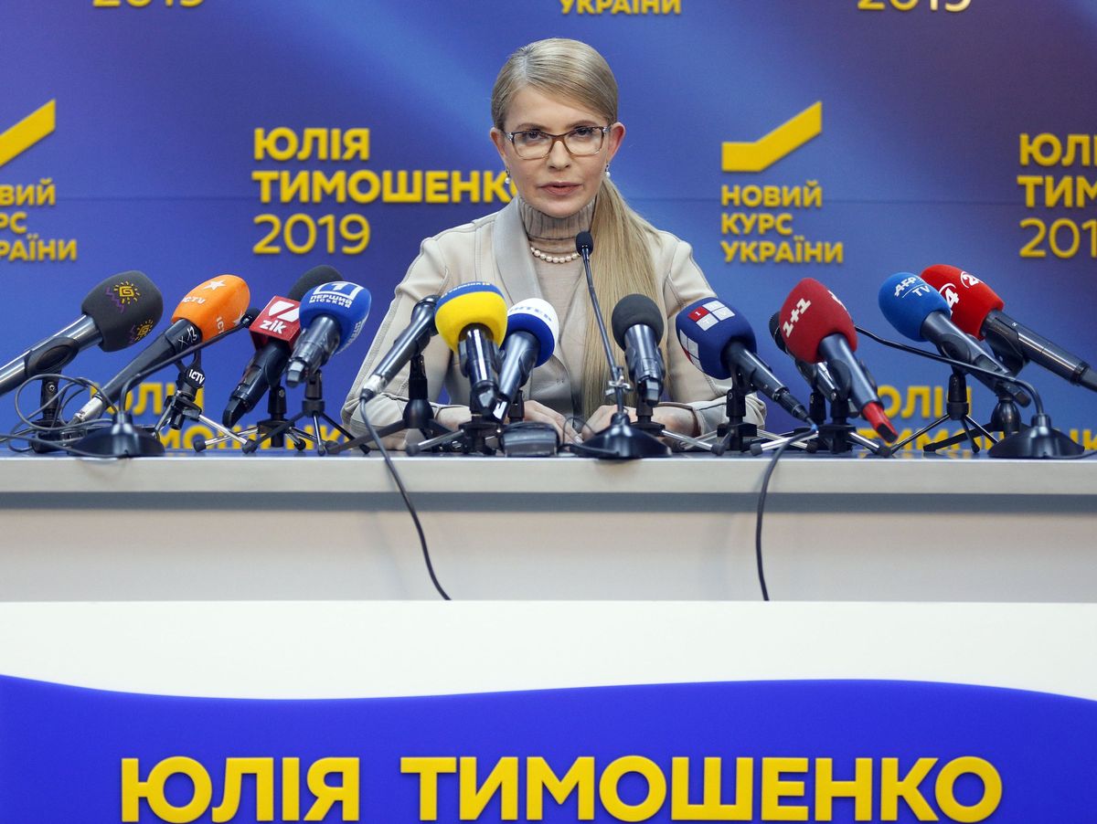 Bà Yulia Timoshenko – cựu Thủ tướng Ukraine (ảnh: RT)