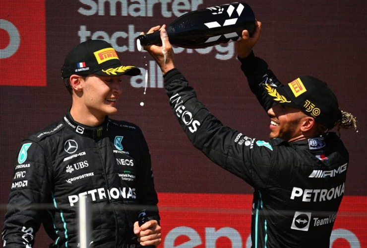 Mercedes đang ‘hạnh phúc’ với podium kép, và rất gần mục tiêu thắng chặng.