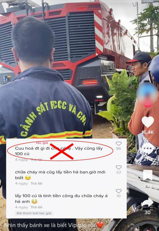 Ông H.H.H (chủ tài khoản TikTok "H.H" đăng tin sai sự thật về lực lượng PCCC và CNCH Công an tỉnh Lâm Đồng.