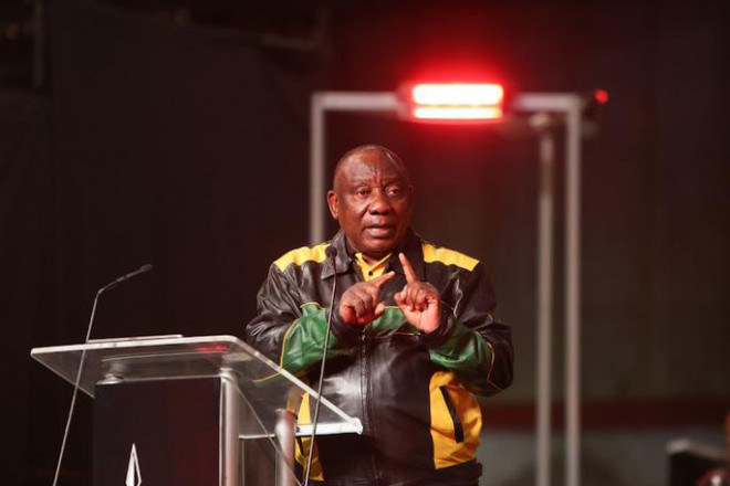 Tổng thống Nam Phi Cyril Ramaphosa kêu gọi bắt giữ thủ phạm một cách nhanh chóng. Ảnh: TimesLIVE