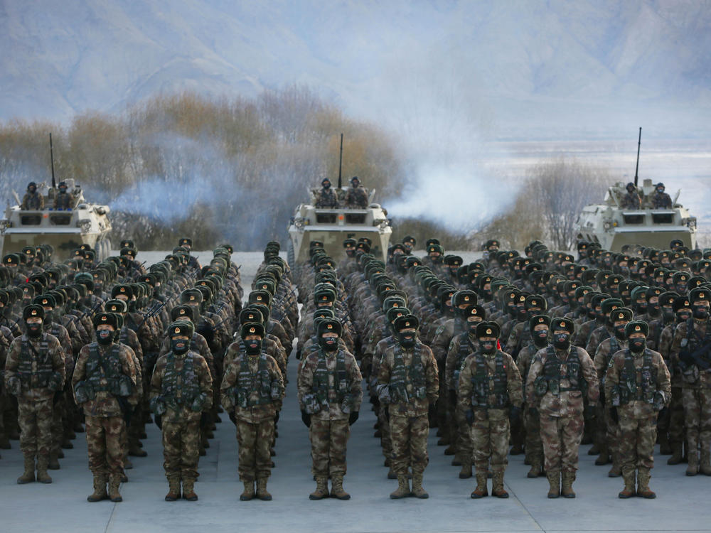 Quân đội Trung Quốc chuẩn bị kỷ niệm 95 năm ngày thành lập (ảnh: Hoàn cầu)