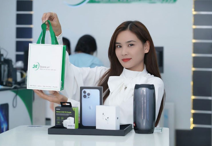 24hStore cung cấp các sản phẩm chính hãng với dịch vụ “5 sao” chuẩn Apple.