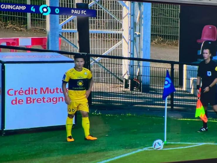 Bóng đá - Kết quả bóng đá Guingamp - Pau FC: Đại tiệc 4 bàn, thời khắc lịch sử của Quang Hải (Ligue 2)