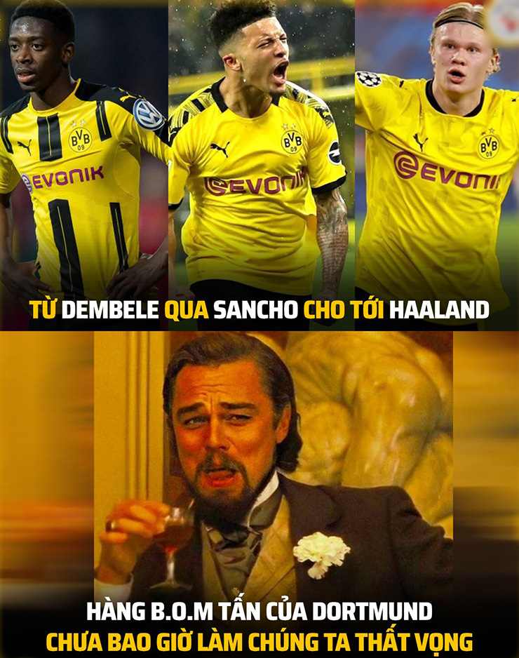 "Bom tấn" của Dortmund luôn là cái gì đấy khác biệt.