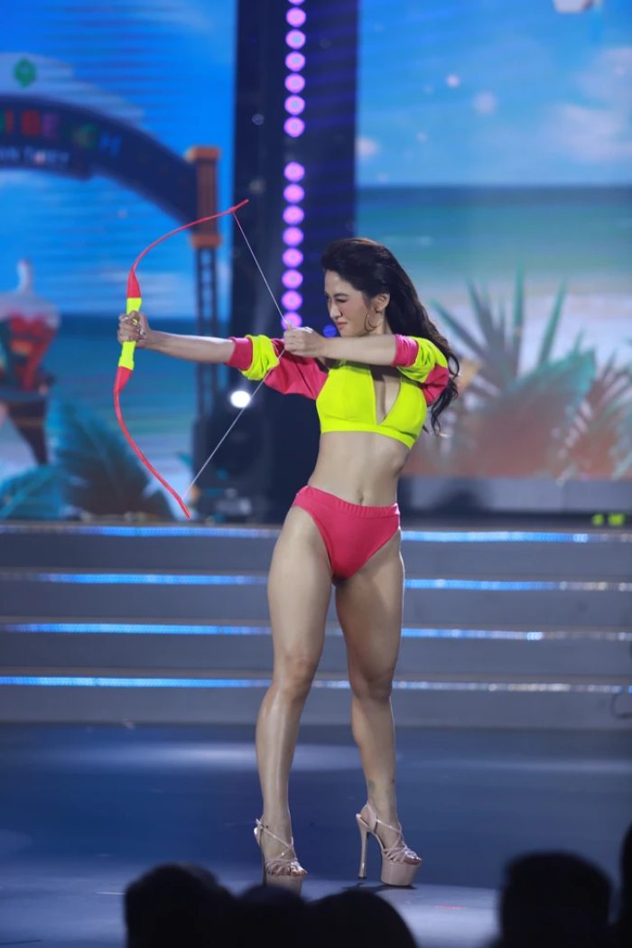 Người đẹp Phú Thọ "đánh bại" Lê Bống để đăng quang Hoa hậu Thể thao Việt Nam - 4