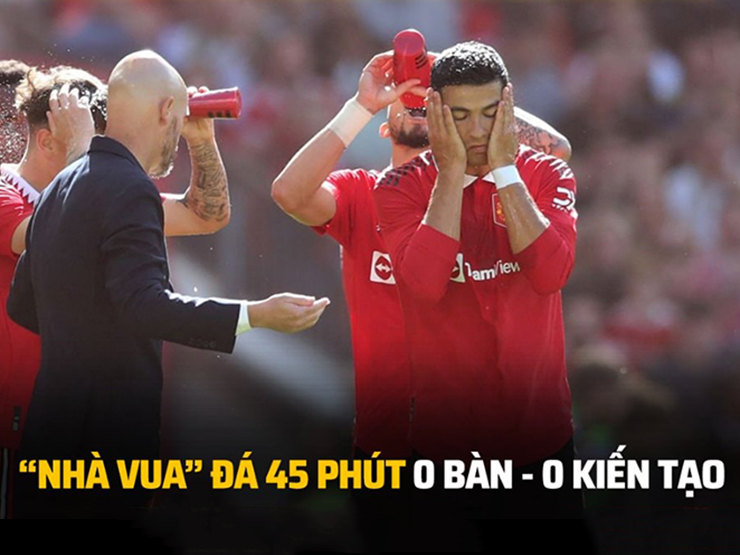 Tranh vui - Ảnh chế: "Nhà vua" vừa trở lại Man Utd đã phải vội vàng... bỏ đi