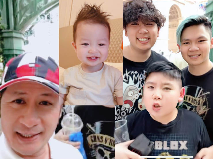 Đời sống Showbiz - Bằng Kiều hé lộ phản ứng của 3 con trai lớn ở Mỹ về "cậu út" mới sinh tại Việt Nam