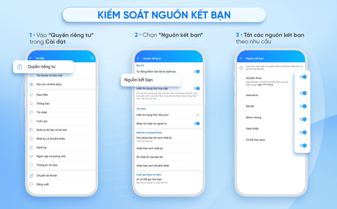 5 bước tăng cường riêng tư và bảo mật cho tài khoản Zalo - 2