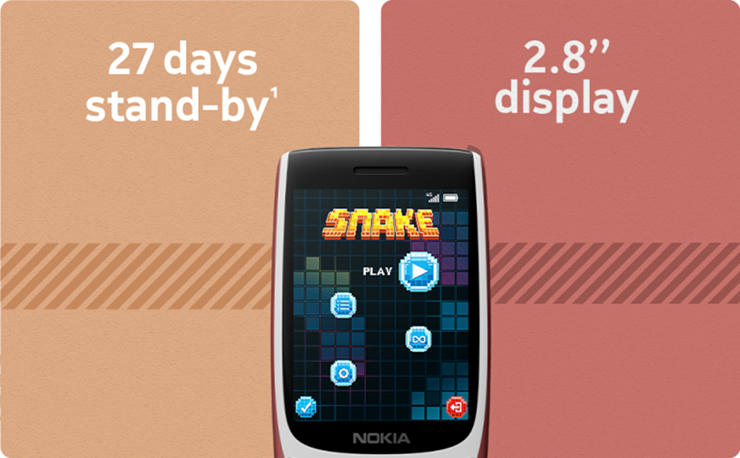 Nokia 8120 4G giá siêu rẻ 1,19 triệu đồng lên kệ - 3