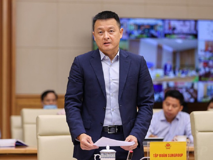 Ông Đặng Minh Trường, chủ tịch hội đồng quản trị Tập đoàn Sun Group, kiến nghị cần có các chính sách, cơ chế cụ thể để phát triển nhà ở xã hội