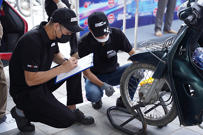 Ngày hội chăm sóc xe máy miễn phí lần đầu tổ chức tại Vĩnh Phúc vào cuối tháng 7 năm 2022 - 5