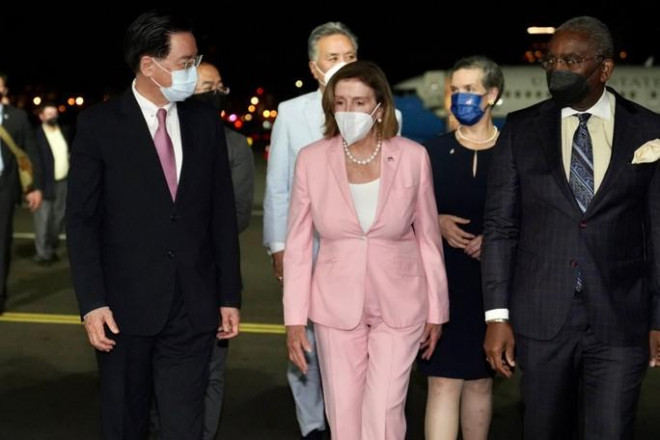 Bà Pelosi sẽ gặp lãnh đạo Đài Loan Thái Anh Văn trong ngày 3-8. Ảnh: EPA