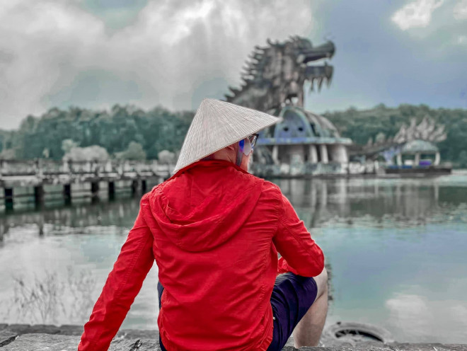 Khám phá công viên nước Thủy Tiên. Ảnh: Phương Tùng