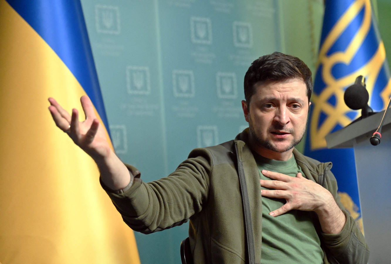 Tổng thống Ukraine – ông Zelensky (ảnh: CNN)