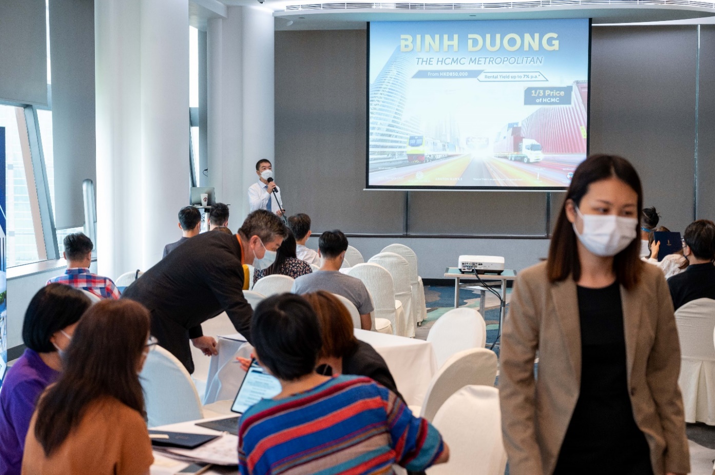 Ông Kingston Lai - Nhà sáng lập kiêm Giám đốc điều hành Knightsbridge Partners chia sẻ về thị trường Bình Dương và Happy One Central.