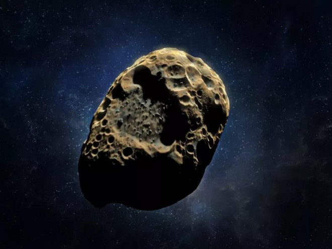 Ảnh đồ họa mô tả một tiểu hành tinh - Ảnh: iSTOCK/NEWSWEEK
