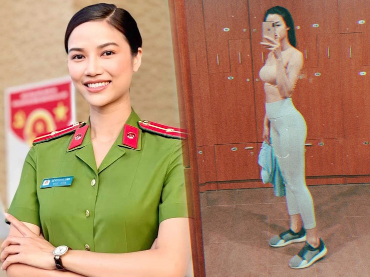 Làm đẹp - "Nữ thiếu uý xinh đẹp" của đội PC03 trong phim "Đấu trí" chăm tập để giữ dáng xinh