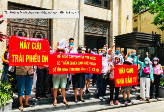 Đến nay, nhà đầu tư trái phiếu Tân Hoàng Minh vẫn chưa được hoàn tiền, dù các lô trái phiếu đã bị hủy bỏ
