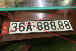 Tin tức trong ngày - Bị phạt 5 triệu đồng vì đăng biển số xe ô tô “ngũ quý” giả