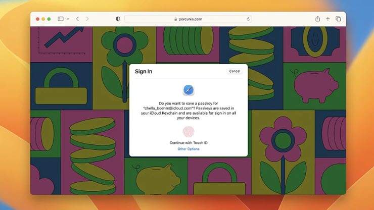 Passkeys sẽ giúp người dùng đăng nhập không cần mật khẩu.