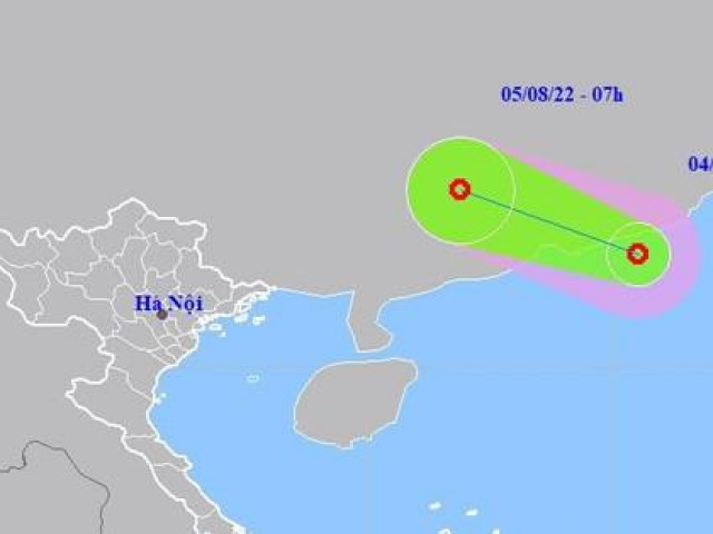 Áp thấp nhiệt đới xuất hiện trên Biển Đông, miền Bắc sắp đón đợt mưa dông lớn