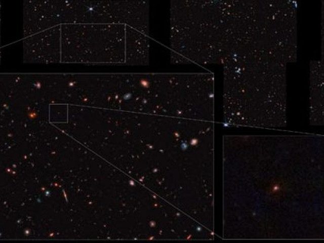 James Webb chụp được vật thể ”xuyên không” hơn 13,5 tỉ năm trước?