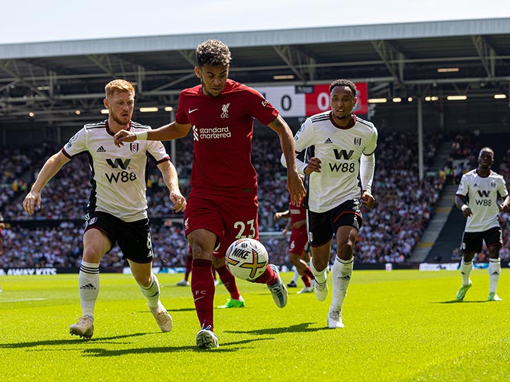 Kết quả bóng đá Fulham - Liverpool: ”Địa chấn” hiệp 1, cột dọc cứu nguy (Vòng 1 Ngoại hạng Anh)