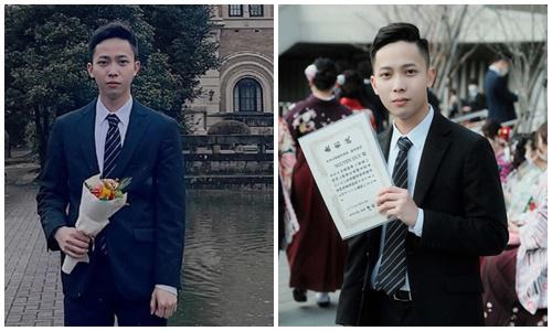 Nguyễn Duy tốt nghiệp Đại học Teikyo với GPA 3.71/4.0. (Ảnh: VTC News)