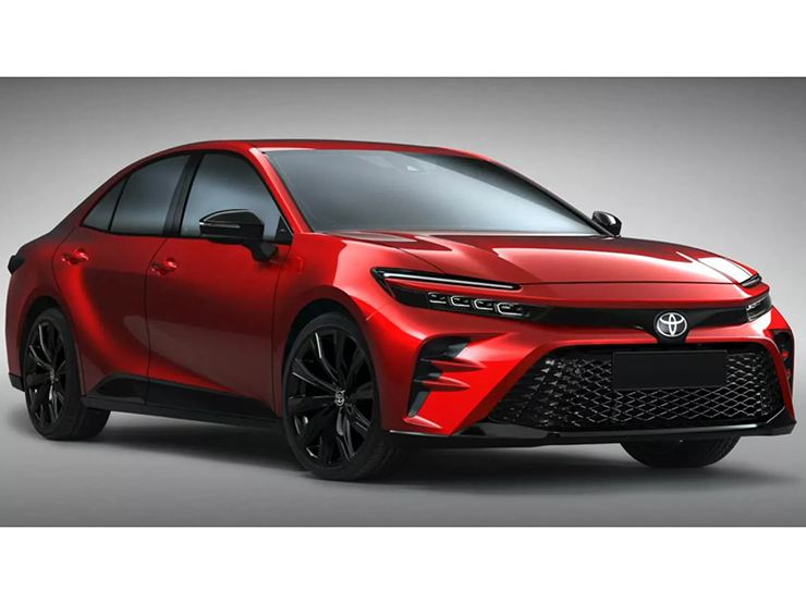 Tin tức ô tô - Toyota Camry thế hệ mới lộ ảnh phác thảo