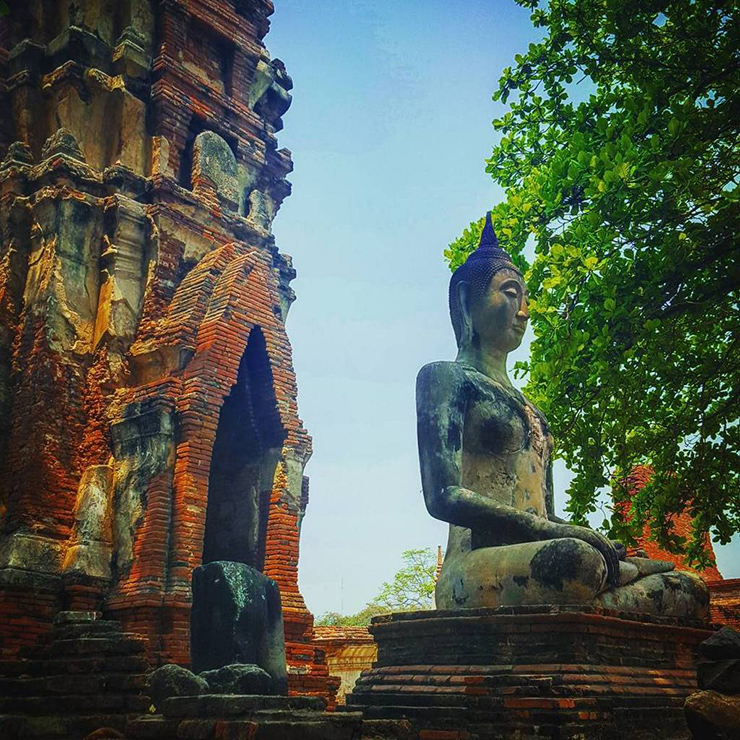 Ayutthaya hiện chỉ còn là những tàn tích, nhưng tận mắt chứng kiến ​​di tích này du khách sẽ nhận ra rằng nơi đây từng có một kỳ quan trước sự tàn phá của thời gian và con người.
