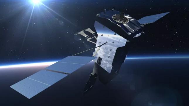 Minh họa vệ tinh SBIRS GEO trên quỹ đạo. Ảnh: Lockheed Martin
