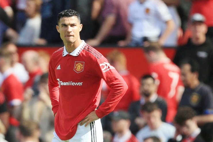 CR7 chơi đầy nỗ lực và tạo ra 1 cơ hội ngon ăn cho đồng đội