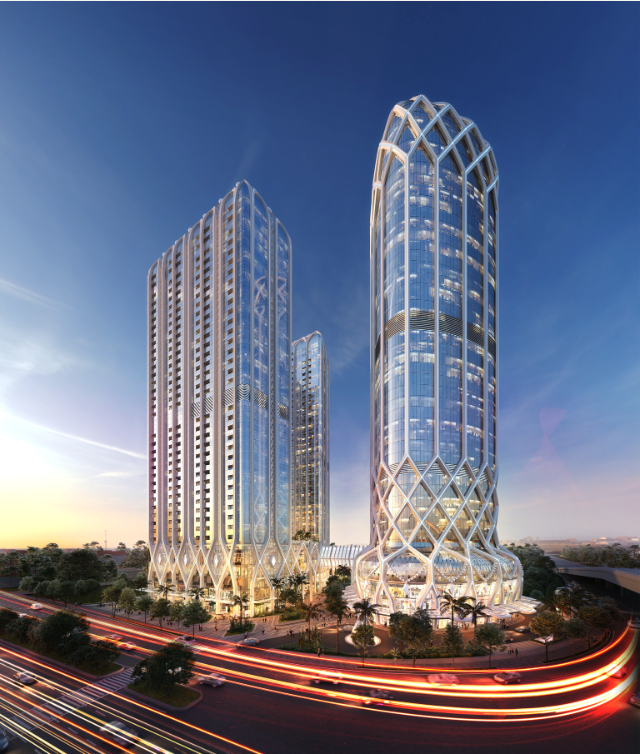 Công trình đầu tiên mang không gian sống đầy đủ tiện ích chuẩn Quốc tế và kiến trúc biểu tượng về Hải Phòng.