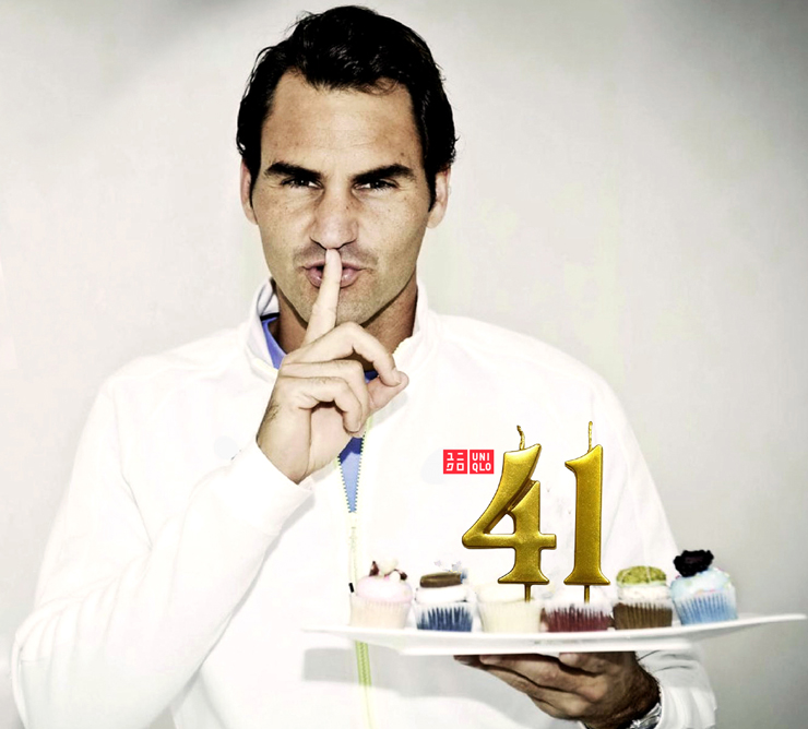 Roger Federer đón sinh nhật lần thứ 41