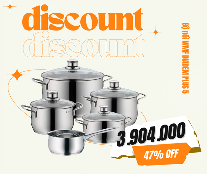Duy nhất trong ngày 8.8, hàng nghìn sản phẩm gia dụng thông minh giảm sâu đến 50% đồng loạt được tung ra trên Shopee, trở thành cơ hội tuyệt vời để các gia đình làm mới căn bếp của mình với chi phí tiết kiệm nhất. Đừng quên nhập thêm voucher ngành hàng để được giảm 10% tối đa 100.000 đồng cho các đơn từ 99.000 đồng.
