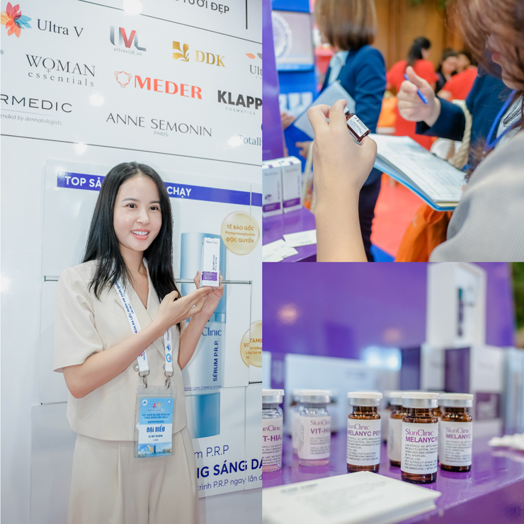SkinClinic mang đến Hội nghị nhiều giải pháp da liễu thẩm mỹ độc đáo&nbsp;