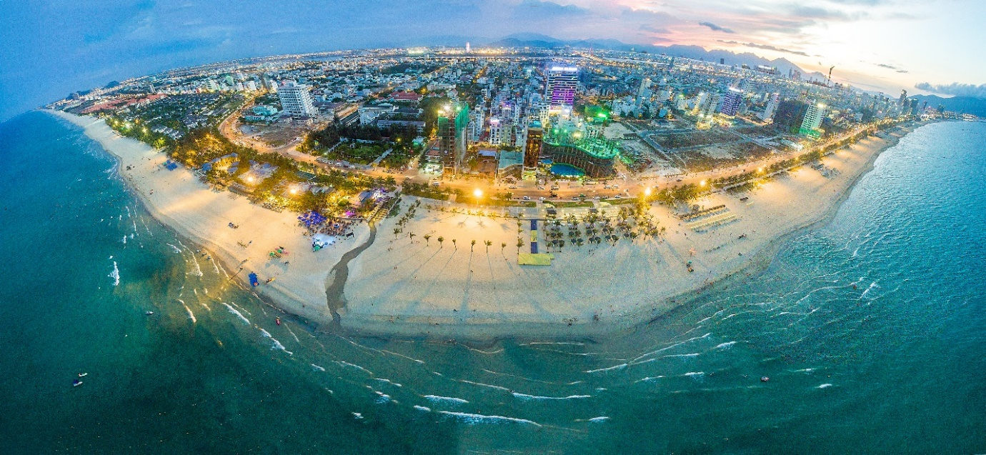 Đà Nẵng đang từng bước chuyển mình trở thành đô thị biển thu hút trên thế giới